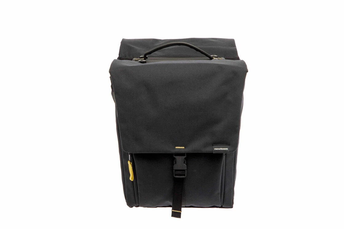 Podwójna sakwa rowerowa New Looxs Tulum 32L MIK Black