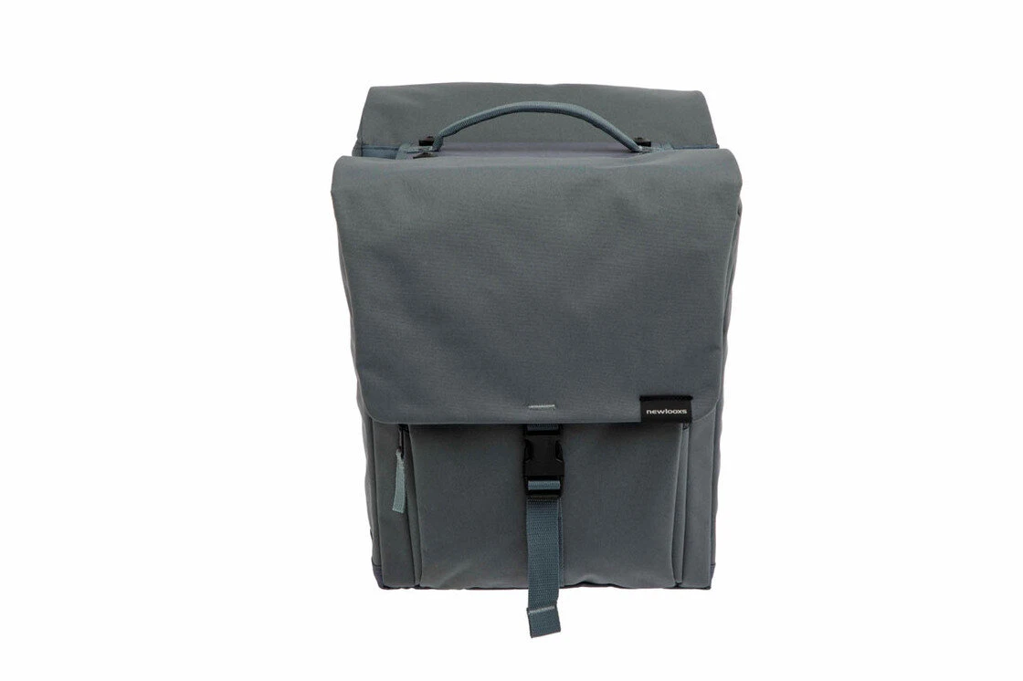 Podwójna sakwa rowerowa New Looxs Tulum 32L MIK Grey/Green