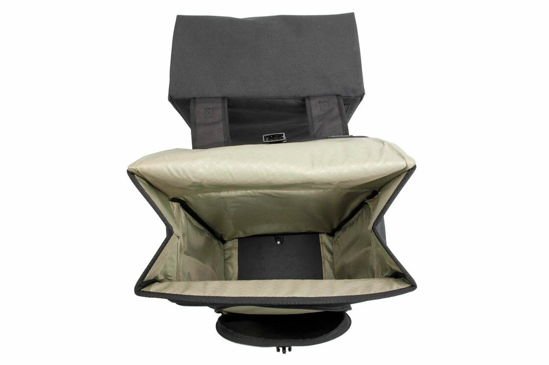 Podwójna sakwa rowerowa New Looxs Tulum 32L MIK Grey/Green