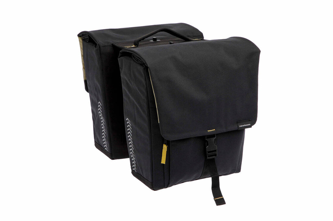 Podwójna sakwa rowerowa New Looxs Tulum 32L Odpinana Black