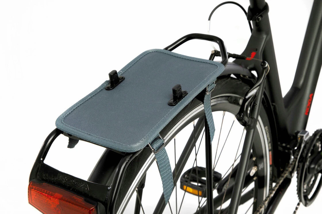 Podwójna sakwa rowerowa New Looxs Tulum 32L Odpinana Grey/Green