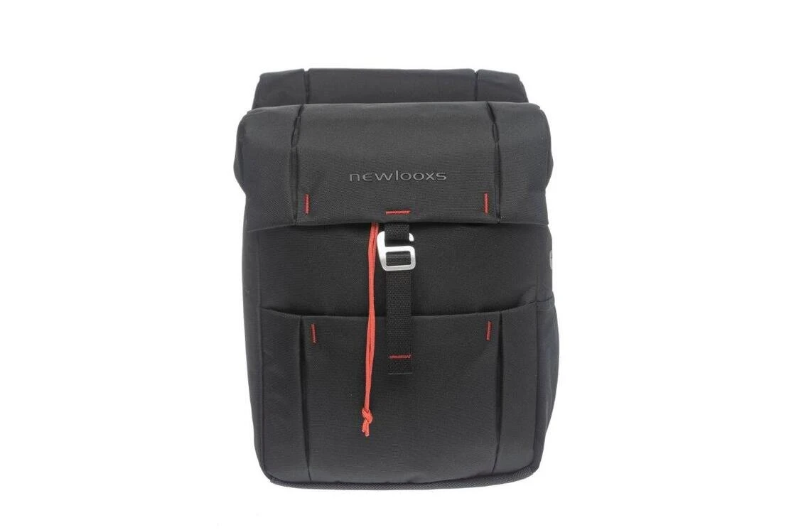 Podwójna sakwa rowerowa New Looxs Vigo 37L AVS Czarna
