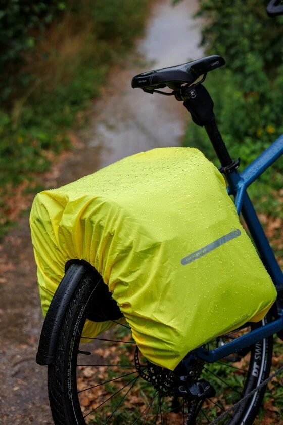 Podwójna sakwa rowerowa New Looxs Vigo Double 40L MIK 2.0 Black Orange