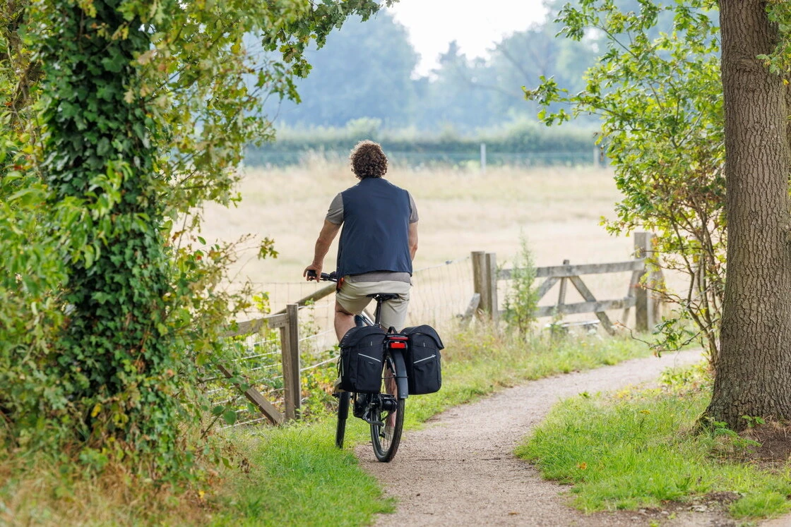 Podwójna sakwa rowerowa New Looxs Vigo Double 40L MIK 2.0 Black Green