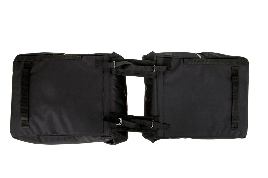 Podwójna sakwa rowerowa New Looxs Vigo Double 40L Black Orange