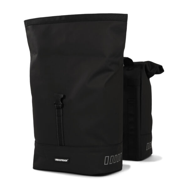 Podwójna sakwa rowerowa Urban Proof Double Rolltop Bag 38L Czarny