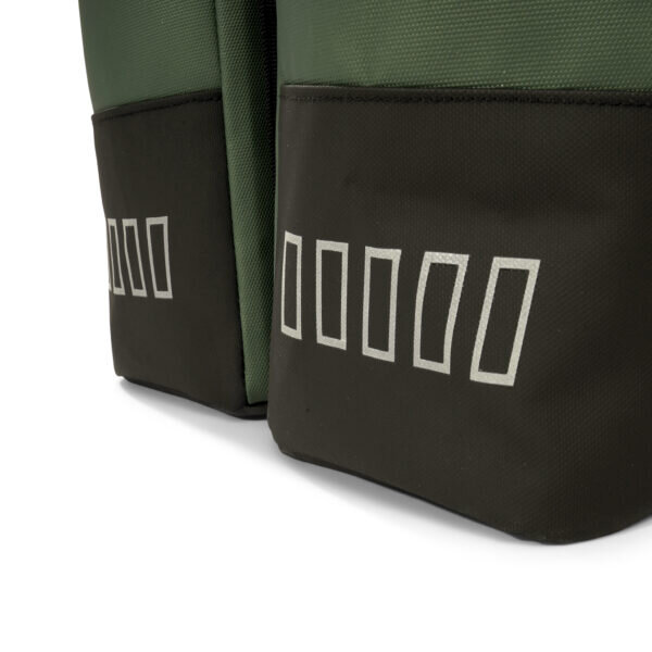 Podwójna sakwa rowerowa Urban Proof Double Rolltop Bag 38L Zielony