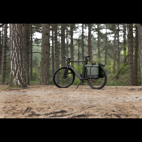 Podwójna sakwa rowerowa Urban Proof Double Rolltop Bag 38L Zielony