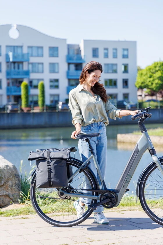 Podwójna torba rowerowa New Looxs Cantos Double 36L MIK 2.0