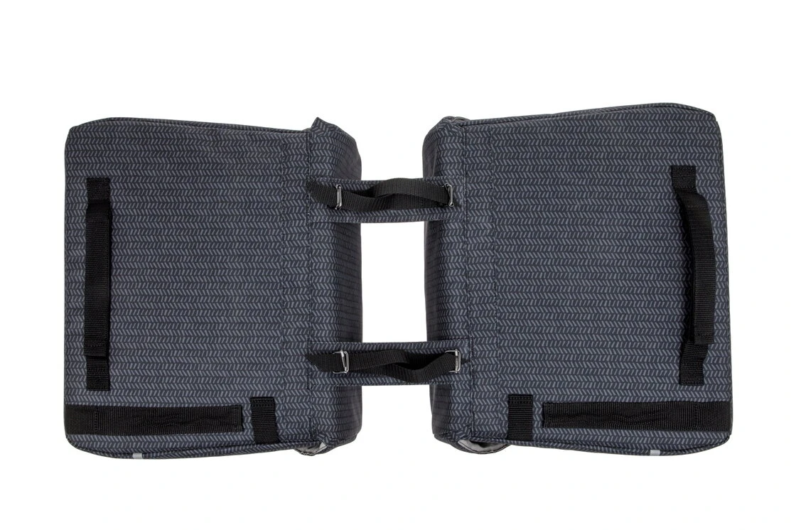 Podwójna torba rowerowa New Looxs Mondi Joy Double Black