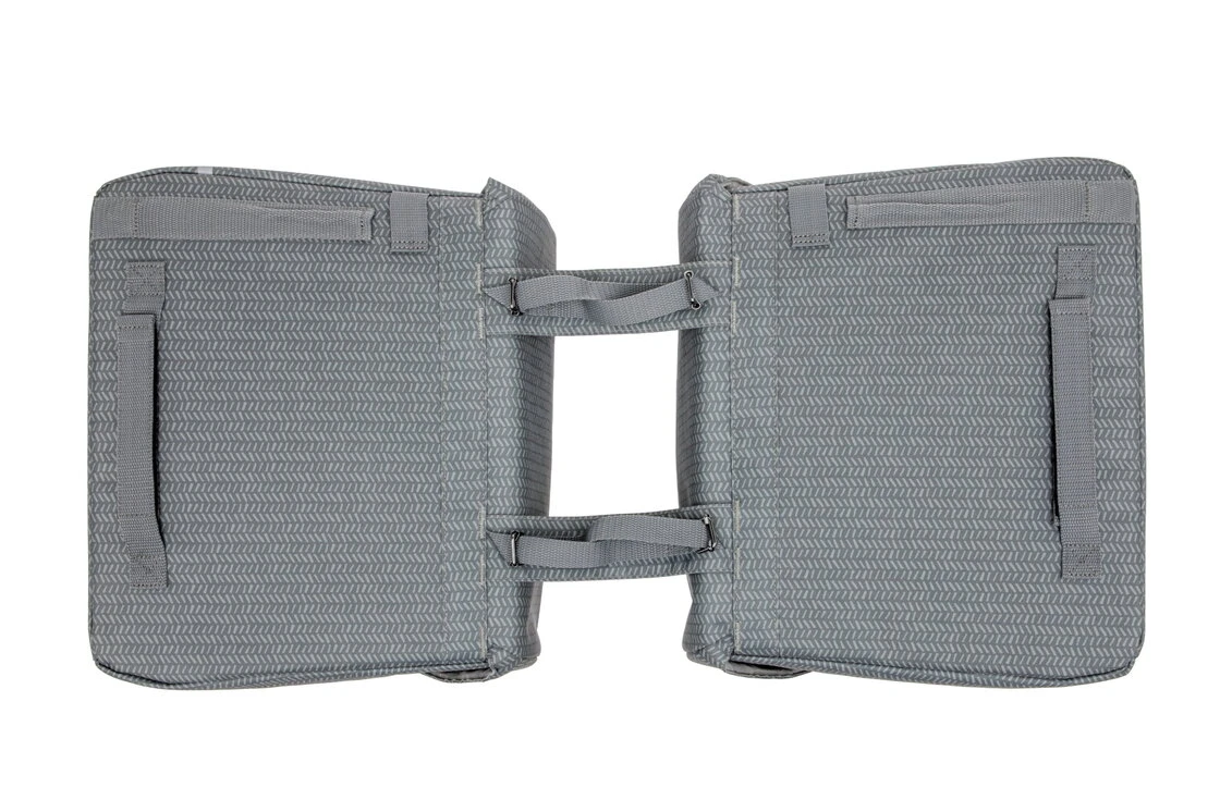 Podwójna torba rowerowa New Looxs Mondi Joy Double Grey