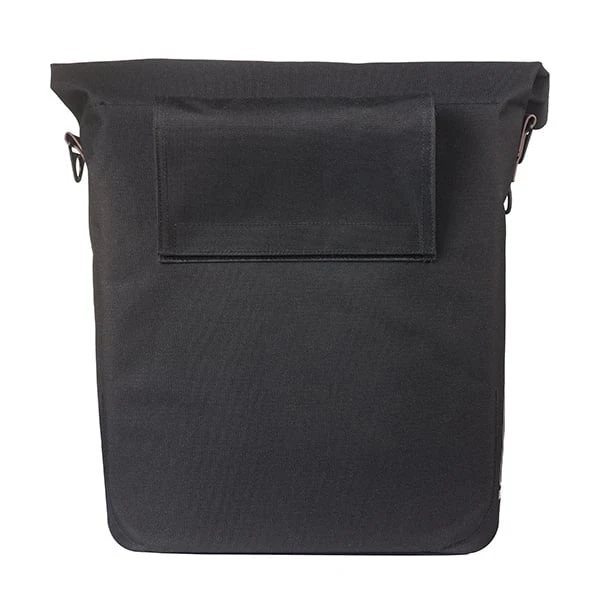 Pojedyncza sakwa rowerowa Basil City 14-16L MIK Hooks Black