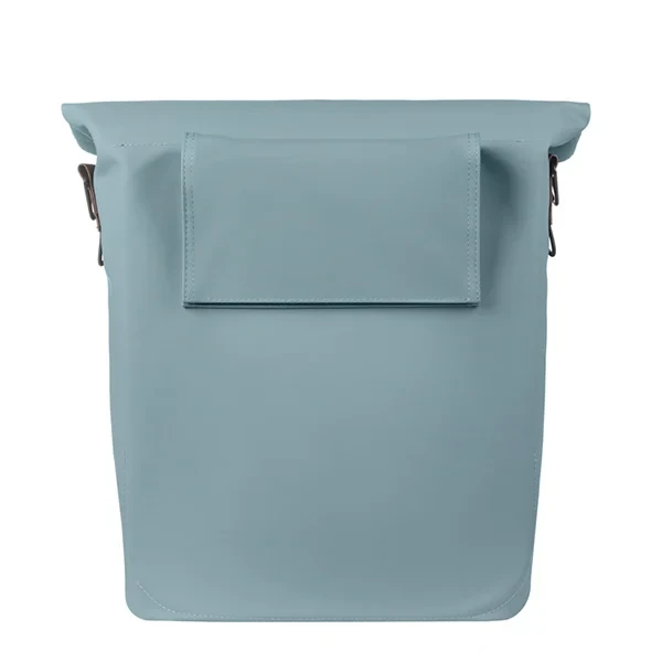 Pojedyncza sakwa rowerowa Basil City 14-16L MIK Hooks Graphite Blue