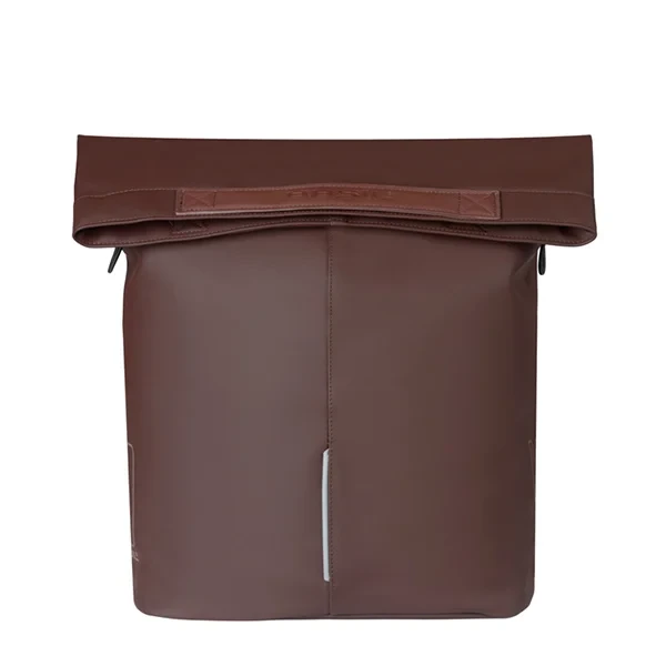 Pojedyncza sakwa rowerowa Basil City 14-16L MIK Hooks Roasted Brown