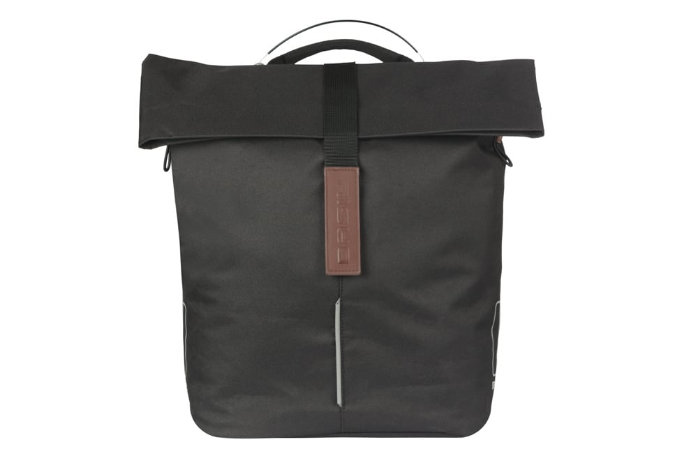 Pojedyncza sakwa rowerowa Basil City MIK Side 14-16L Black