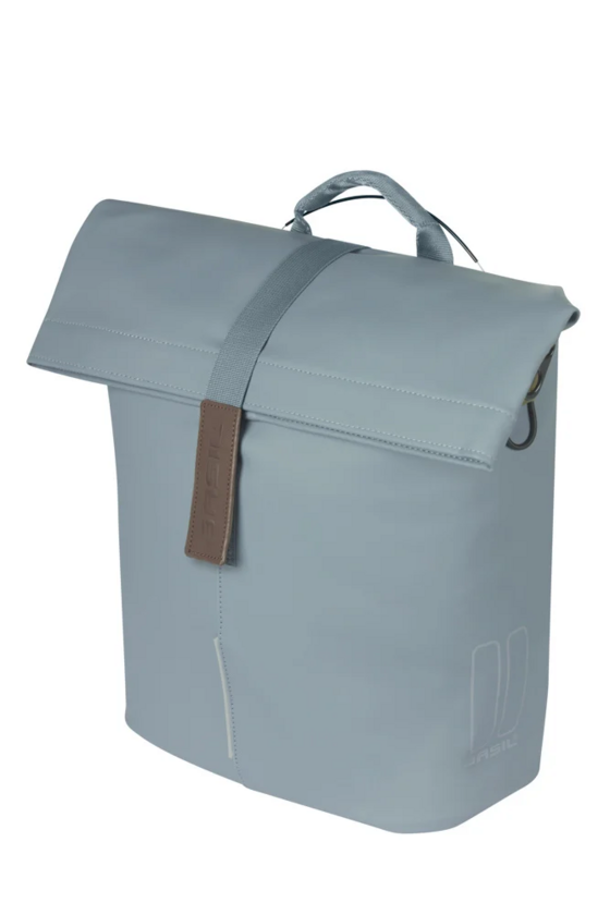 Pojedyncza sakwa rowerowa Basil City MIK Side 14-16L Graphite blue