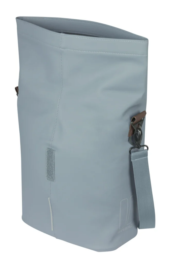 Pojedyncza sakwa rowerowa Basil City MIK Side 14-16L Graphite blue