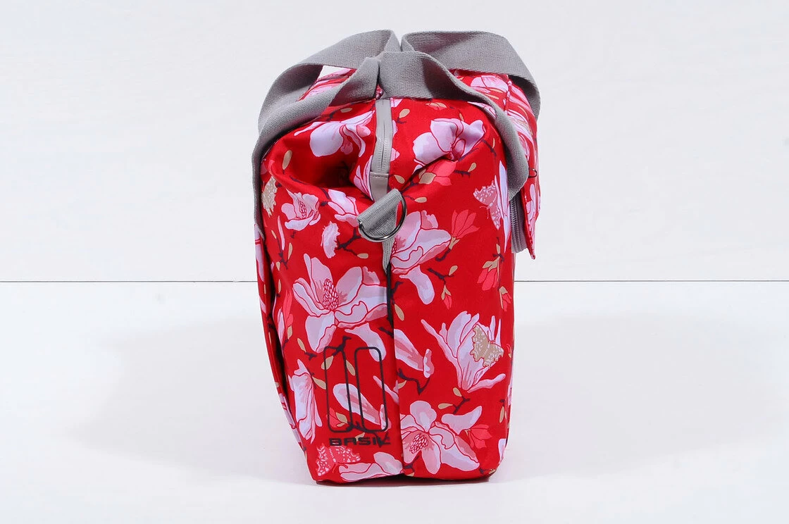 Pojedyncza sakwa rowerowa Basil Magnolia Carry All Bag Poppy red