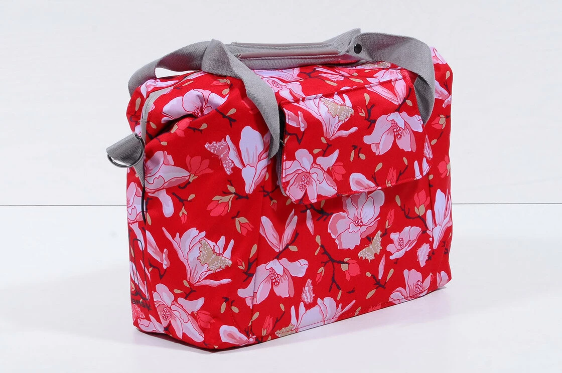 Pojedyncza sakwa rowerowa Basil Magnolia Carry All Bag Poppy red