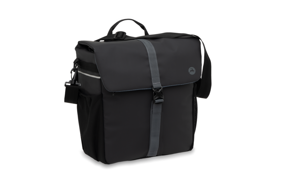 Pojedyncza sakwa rowerowa Gazelle Single Pannier Black/Grey