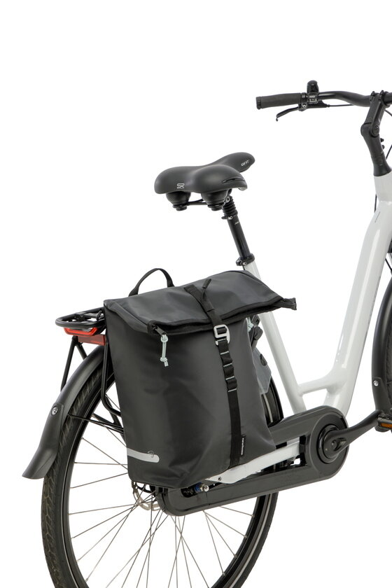Pojedyncza sakwa rowerowa New Looxs Cantos Single 16.5L Black