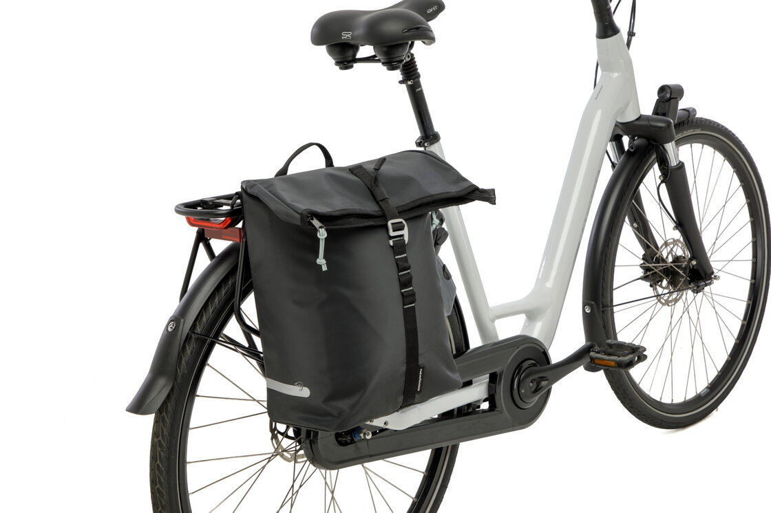 Pojedyncza sakwa rowerowa New Looxs Cantos Single 16.5L Black