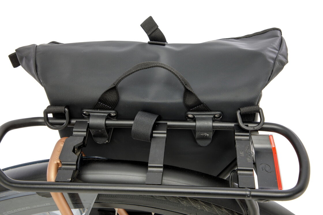 Pojedyncza sakwa rowerowa New Looxs Cantos Single 16.5L Black