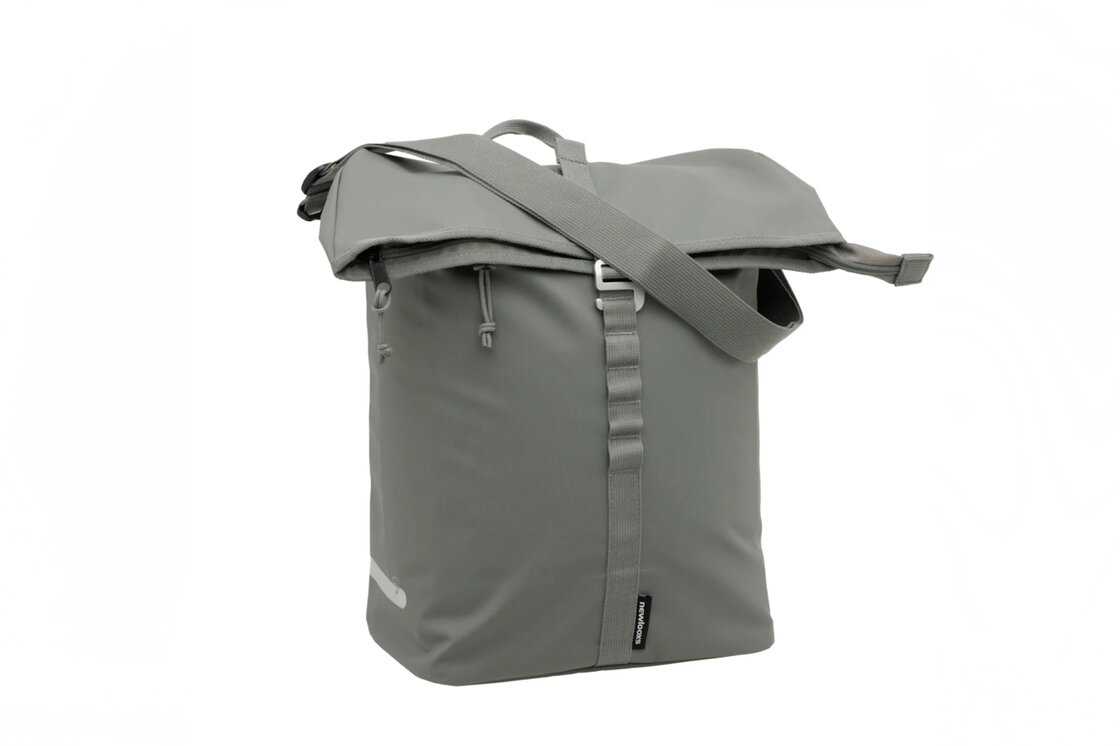 Pojedyncza sakwa rowerowa New Looxs Cantos Single 16.5L Grey