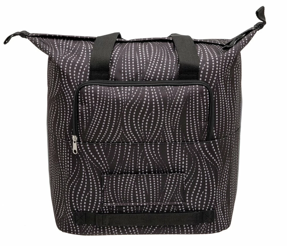 Pojedyncza sakwa rowerowa New Looxs Kota Alma 24L Czarny