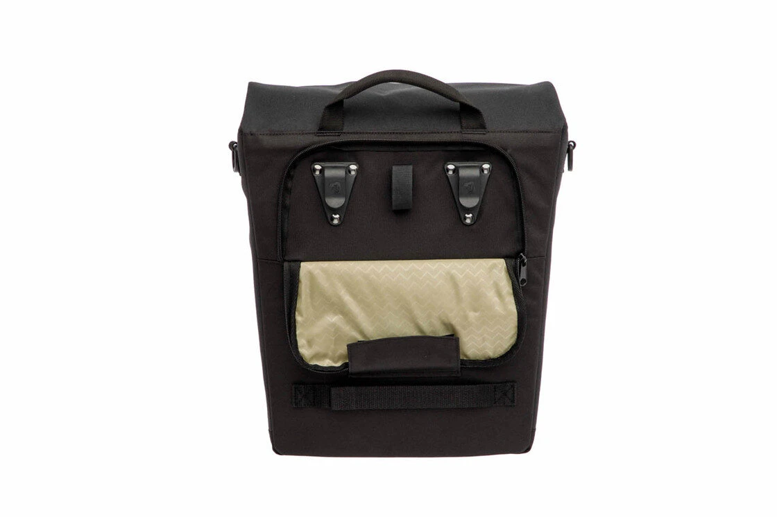 Pojedyncza sakwa rowerowa New Looxs Tulum Single 16L Black