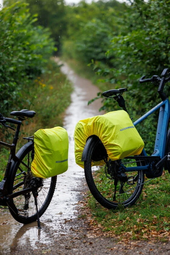 Pojedyncza sakwa rowerowa New Looxs Vigo Single 20L Black Green