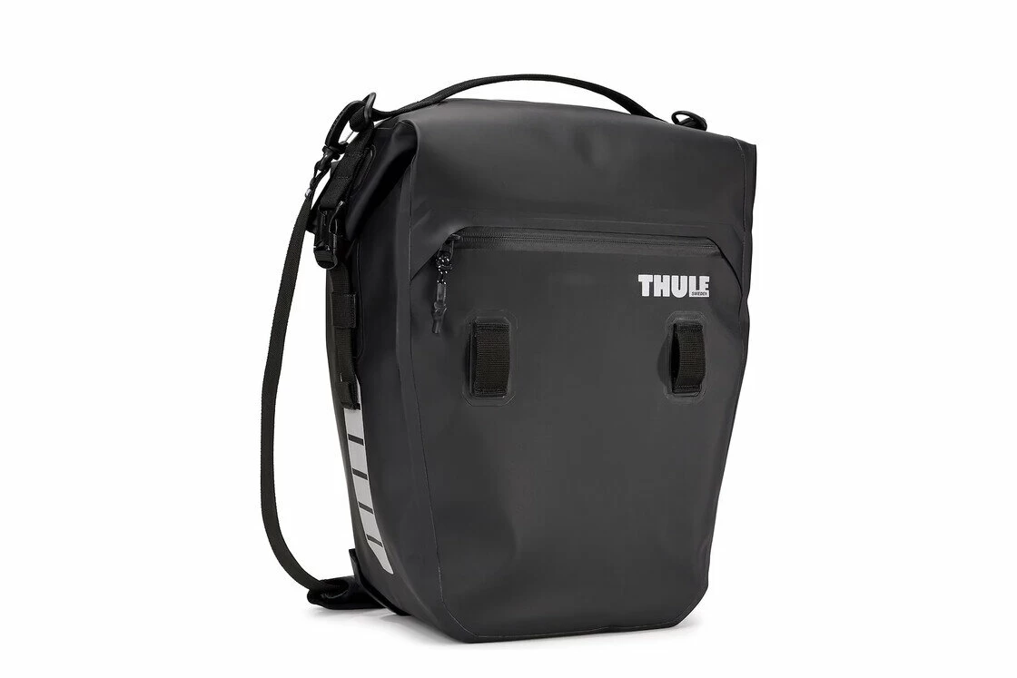 Pojedyncza sakwa rowerowa Thule Shield 22L czarna