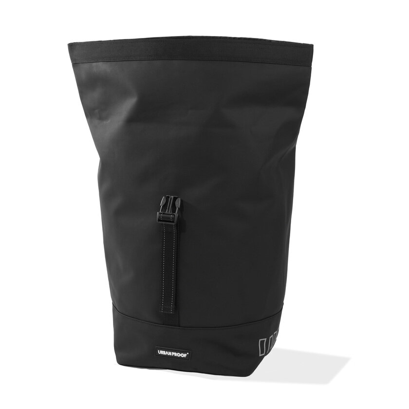 Pojedyncza sakwa rowerowa Urban Proof Rolltop Bag 20L Czarny