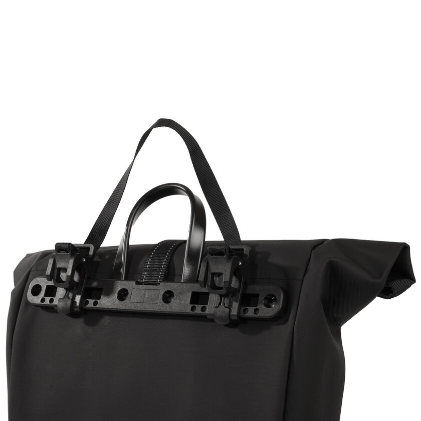 Pojedyncza sakwa rowerowa Urban Proof Rolltop Bag 20L Czarny