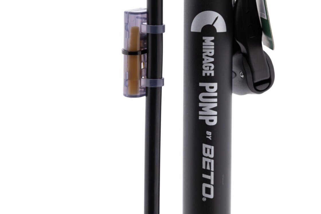 Pompka podłogowa Mirage z manometrem, głowicą DualHead i adapterami
