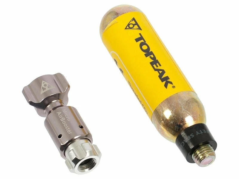 Pompka rowerowa Topeak Micro AirBooster na naboje CO2