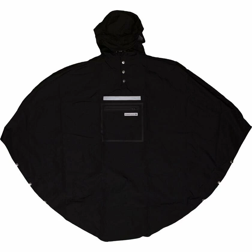 Ponczo rowerowe People's Poncho Czarny
