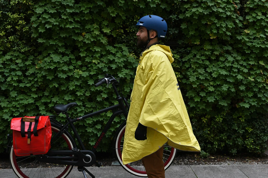 Ponczo rowerowe People's Poncho Żółty
