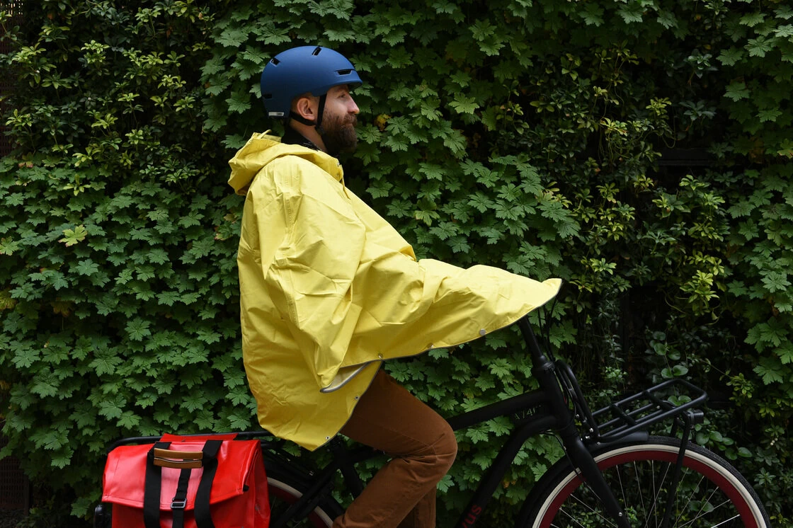 Ponczo rowerowe People's Poncho Żółty