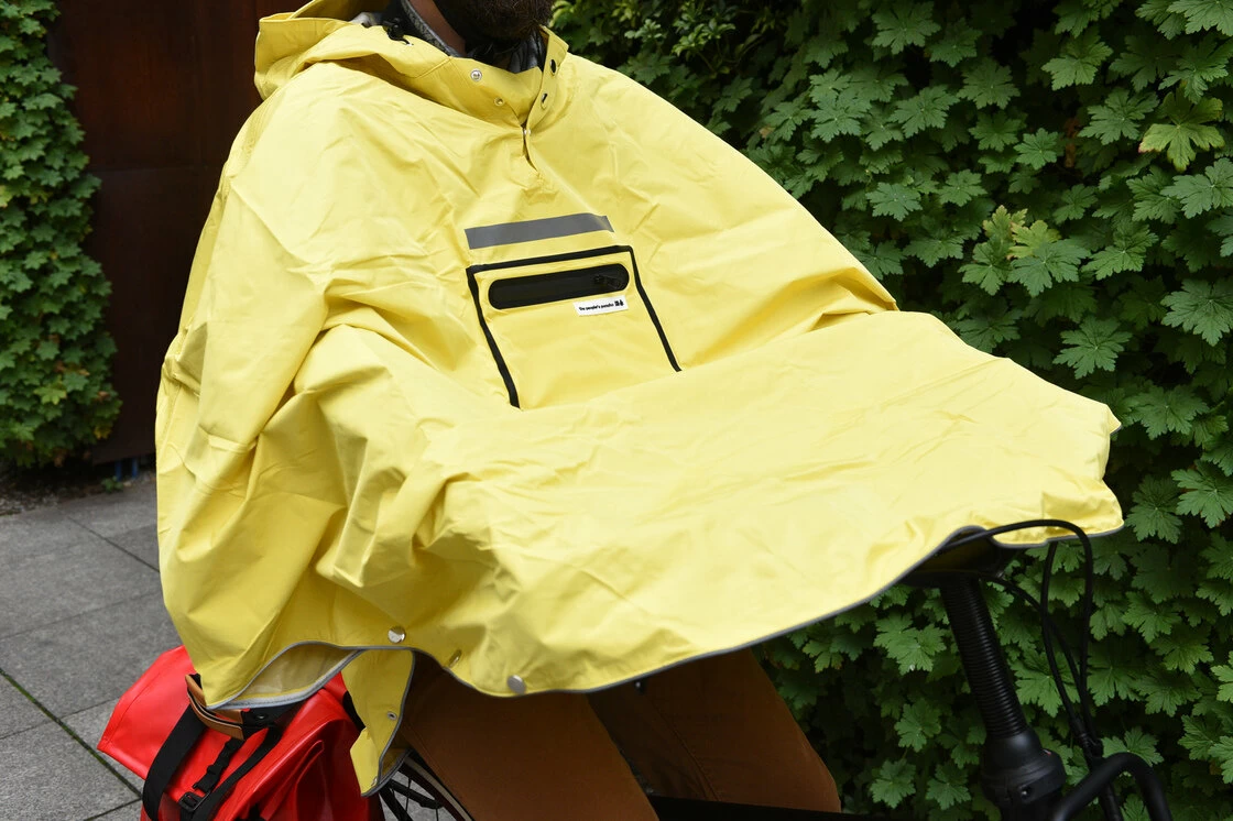Ponczo rowerowe People's Poncho Żółty