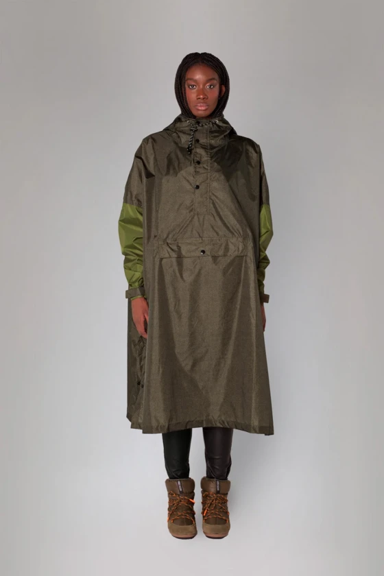 Ponczo rowerowe Rain Kiss Herringbone