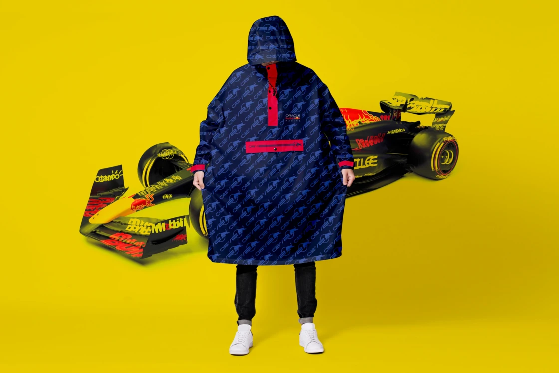 Ponczo rowerowe Rain Kiss Oracle Red Bull Racing "RB20"