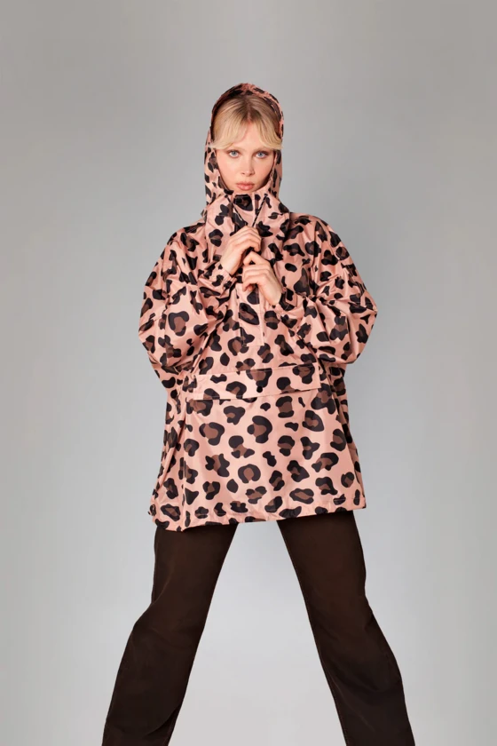 Ponczo rowerowe Rain Kiss Pink Panther Anorak