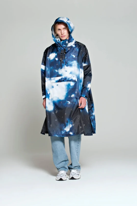 Ponczo rowerowe Rain Kiss Starry Night