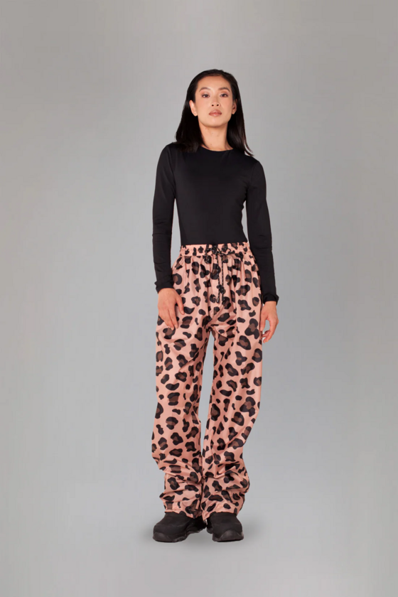Przeciwdeszczowe spodnie rowerowe Rain Kiss Pink Panther