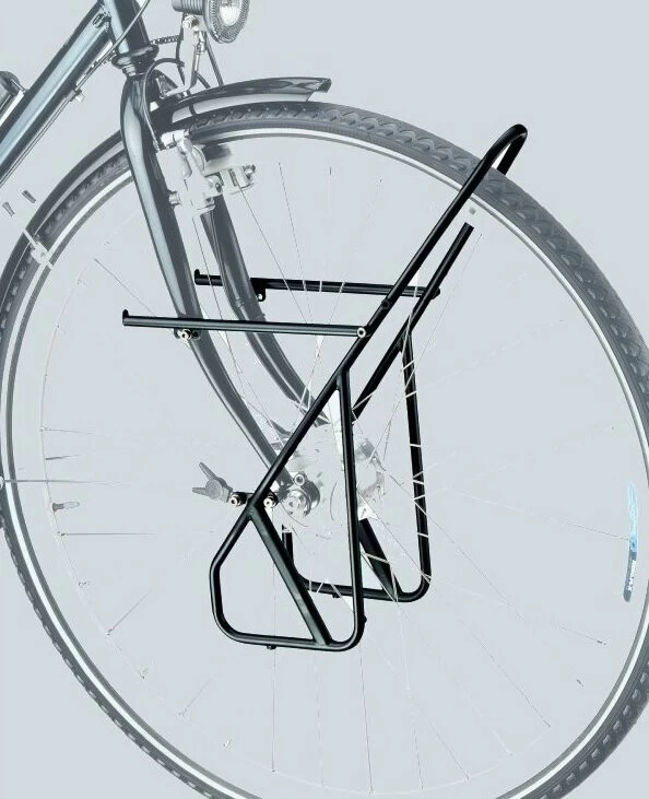 Przedni bagażnik rowerowy Tubus Ergo lowrider Czarny