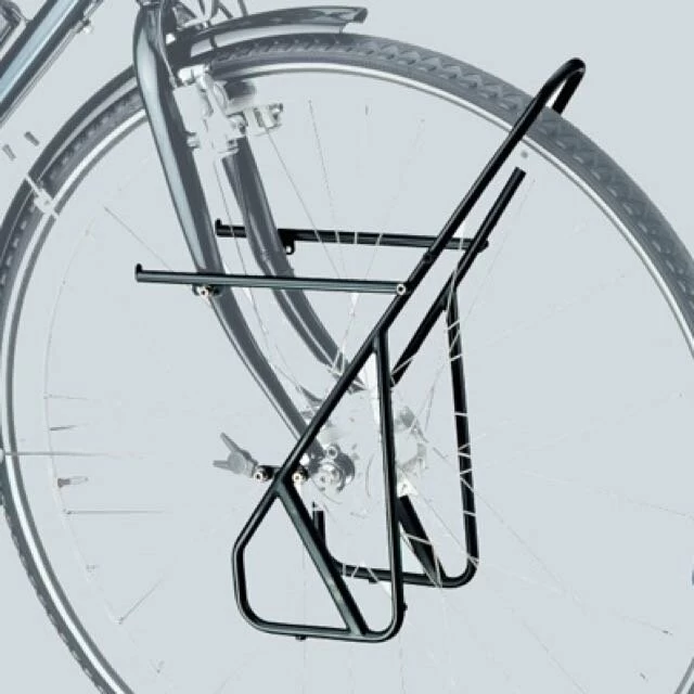 Przedni bagażnik rowerowy Tubus Ergo lowrider Czarny