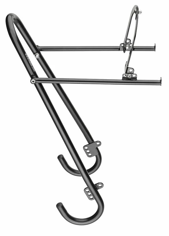 Przedni bagażnik rowerowy Tubus Smarti Lowrider 26”/28” Czarny