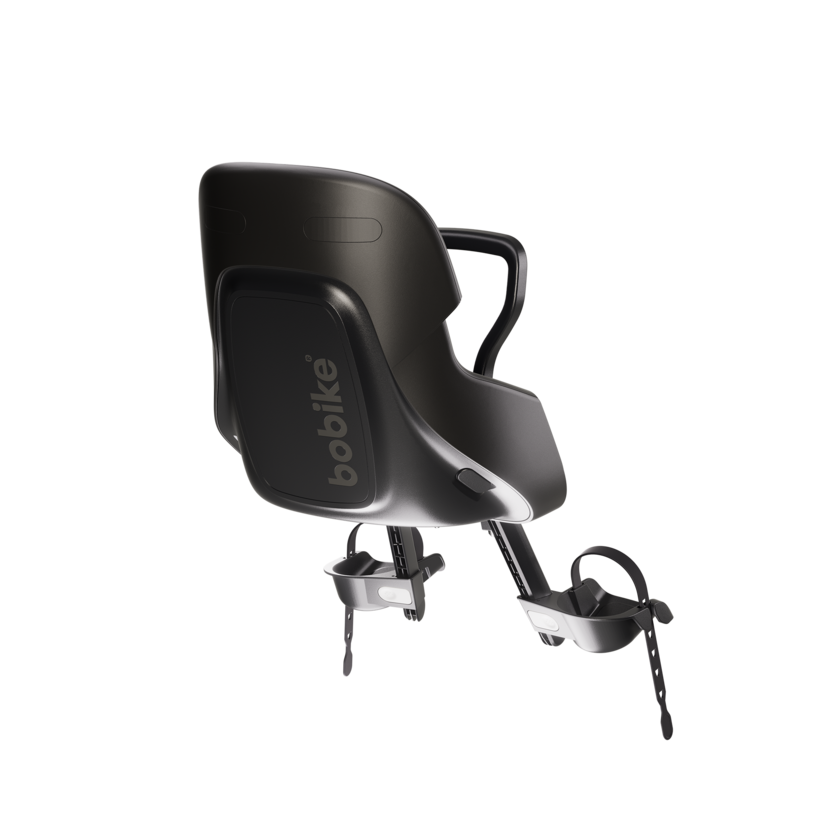 Przedni fotelik rowerowy Bobike Evolve Mini Urban Black