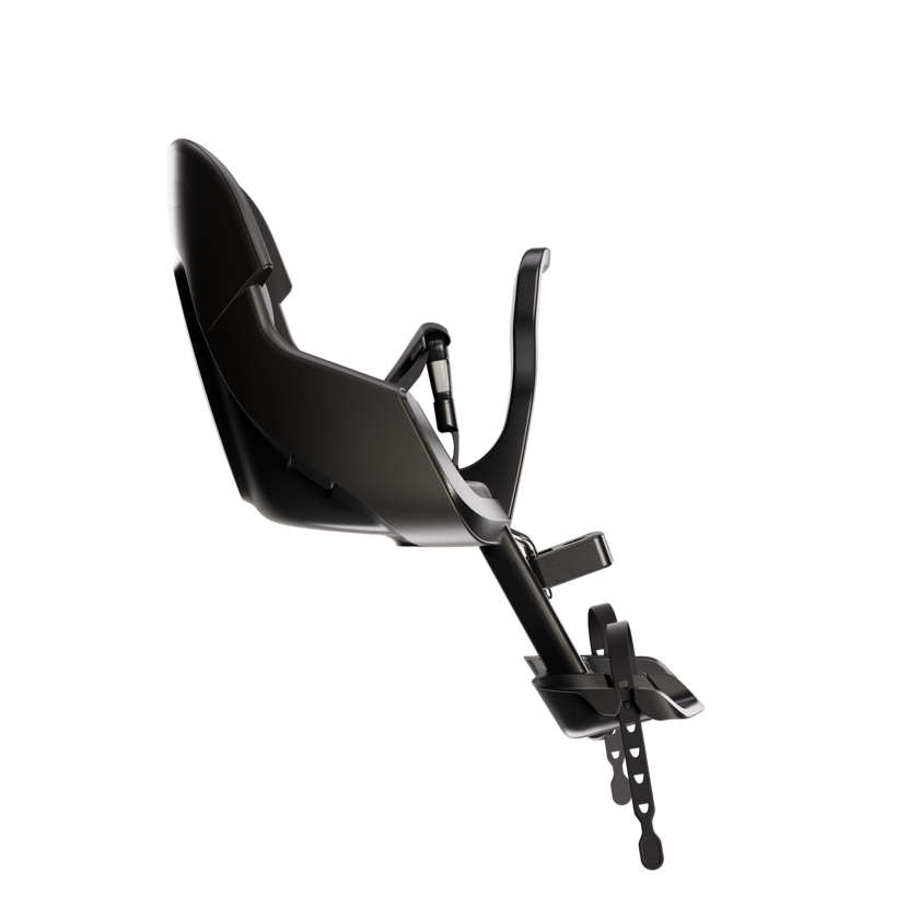 Przedni fotelik rowerowy Bobike Evolve Mini Urban Black